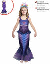 Children Purple Mermaid Costume